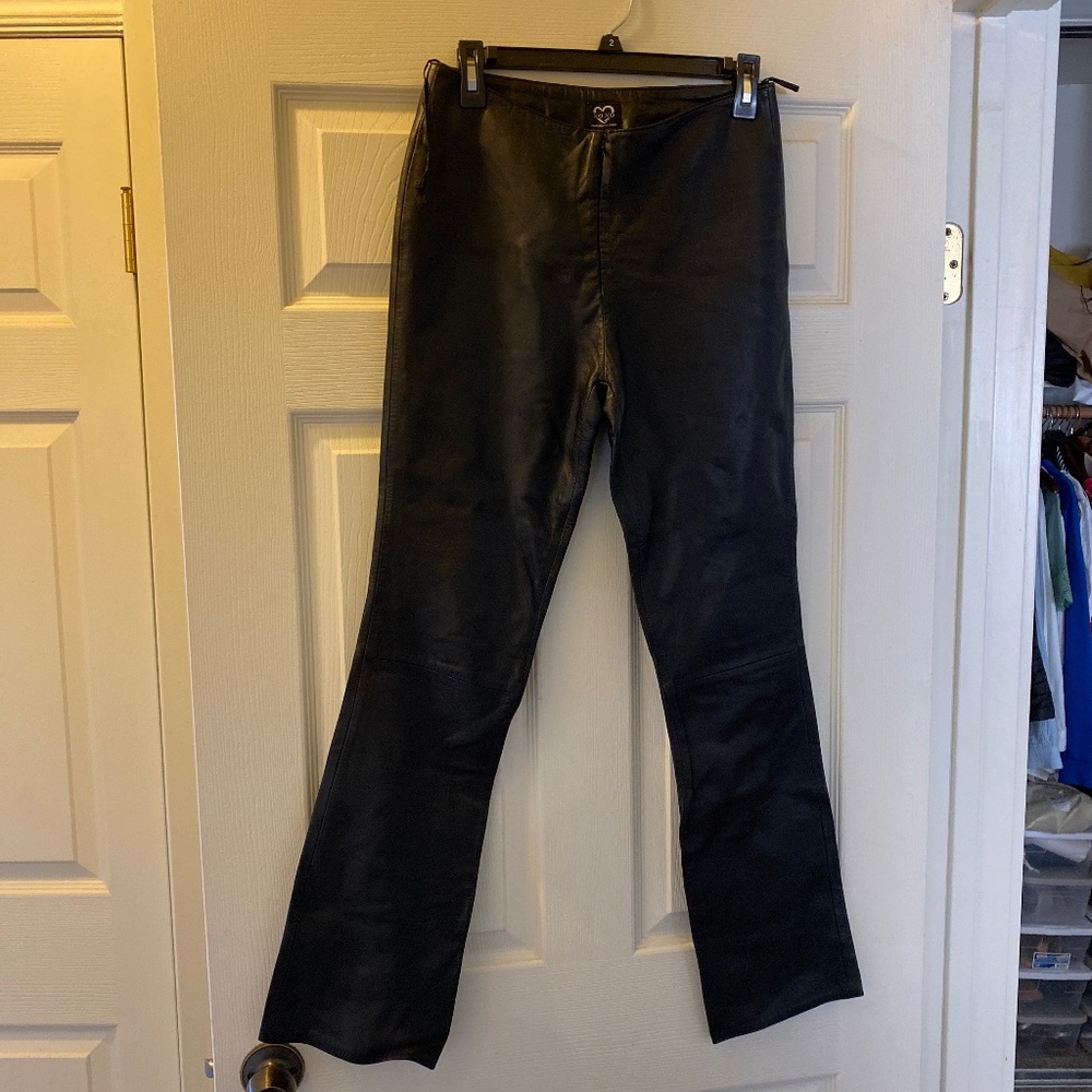 Leather pants
